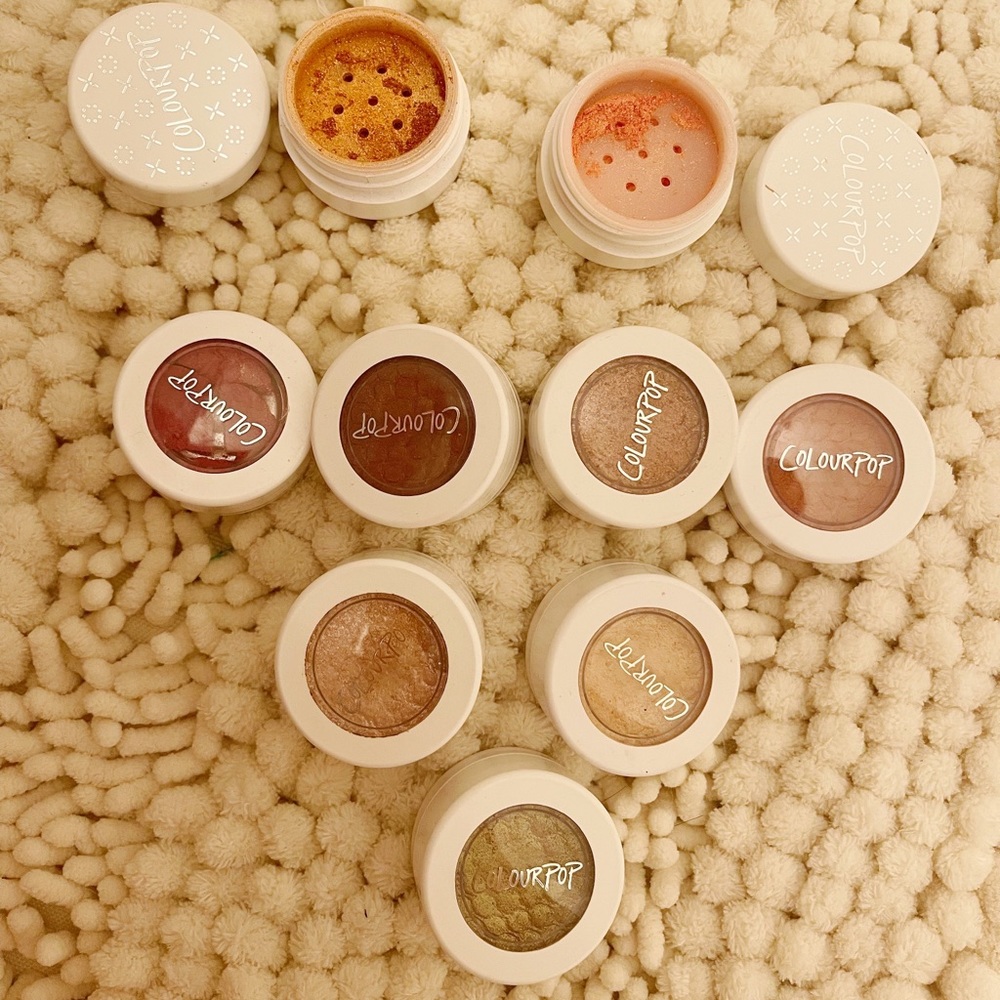 Colorpop eyeshadows bundle